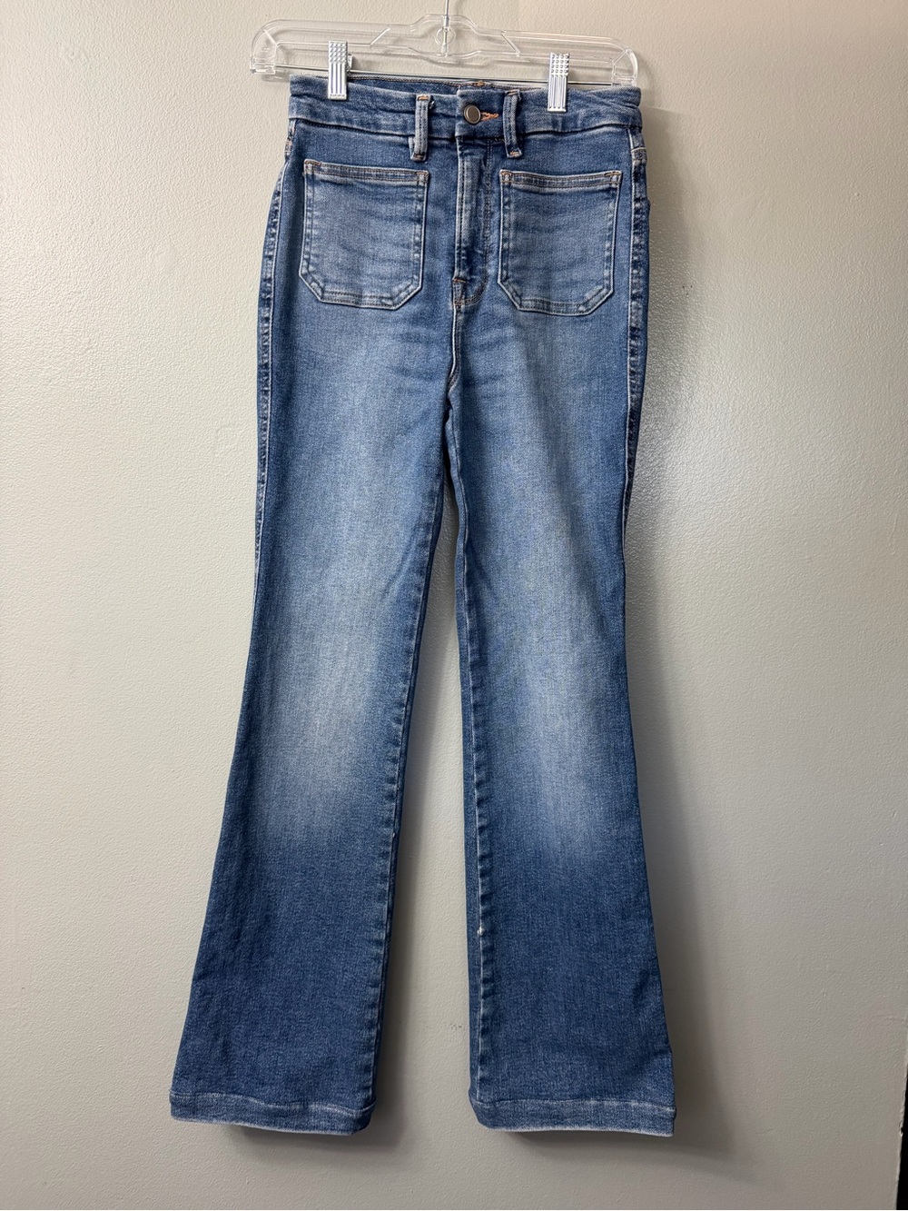 Good American good curve bootcut Flared Women's Jeans - Mid Blue 2